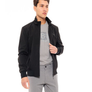 BISTON JACKET ΑΝΔΡΙΚΟ POLYESTER ΜΑΥΡΟ 49-201-019 REGULAR FIT