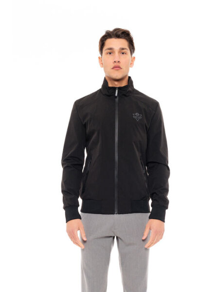 BISTON JACKET ΑΝΔΡΙΚΟ POLYESTER ΜΑΥΡΟ 49-201-019 REGULAR FIT