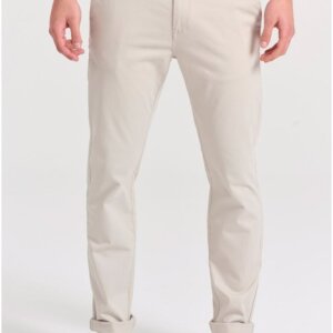 FUNKY BUDDHA ΠΑΝΤΕΛΟΝΙ ΑΝΔΡΙΚΟ ΒΑΜΒΑΚΕΡΟ SILVER GREY FBM009-001-02 REGULAR FIT