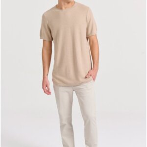 FUNKY BUDDHA ΠΑΝΤΕΛΟΝΙ ΑΝΔΡΙΚΟ ΒΑΜΒΑΚΕΡΟ SILVER GREY FBM009-001-02 REGULAR FIT