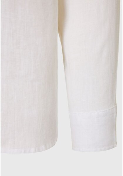 FUNKY BUDDHA ΑΝΔΡΙΚΟ ΠΟΥΚΑΜΙΣΟ ΛΙΝΟ ΛΕΥΚΟ FBM009-001-05 REGULAR FIT