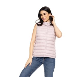 BISTON JACKET ΑΜΑΝΙΚΟ ΓΥΝΑΙΚΕΙΟ POLYESTER LT PINK 51-102-004 REGULAR FIT