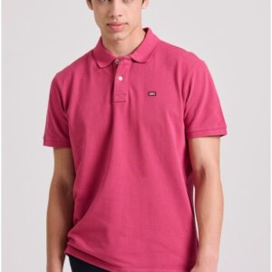 FUNKY BUDDHA POLO ΑΝΔΡΙΚΟ ΒΑΜΒΑΚΕΡΟ ROSE FBM009-001-11 REGULAR FIT