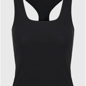 FUNKY BUDDHA TANK TOP ΓΥΝΑΙΚΕΙΟ ΒΙΣΚΟΖΗ ΜΑΥΡΟ FBL009-101-17 REGULAR FIT