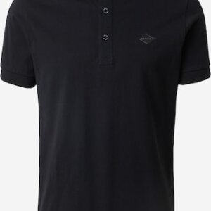 REPLAY POLO ΑΝΔΡΙΚΟ ΒΑΜΒΑΚΕΡΟ ΜΑΥΡΟ M6548.000.23070.098 REGULAR FIT