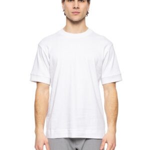 BISTON T-SHIRT ΑΝΔΡΙΚΟ ΒΑΜΒΑΚΕΡΟ ΛΕΥΚΟ 51-206-047 REGULAR FIT