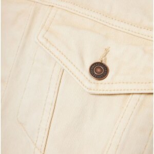 FUNKY BUDDHA DENIM JACKET ΑΝΔΡΙΚΟ ΒΑΜΒΑΚΕΡΟ OFF-WHITE FBM009-071-01 REGULAR FIT