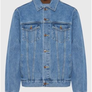 FUNKY BUDDHA DENIM JACKET ΑΝΔΡΙΚΟ ΒΑΜΒΑΚΕΡΟ ΜΠΛΕ FBM009-072-01 REGULAR FIT