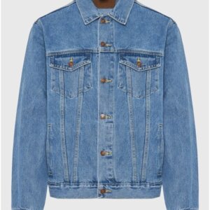 FUNKY BUDDHA DENIM JACKET ΑΝΔΡΙΚΟ ΒΑΜΒΑΚΕΡΟ ΜΠΛΕ FBM009-072-01 REGULAR FIT