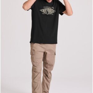 FUNKY BUDDHA CARGO ΑΝΔΡΙΚΟ ΒΑΜΒΑΚΕΡΟ ΚΑΦΕ FBM009-034-02 REGULAR FIT