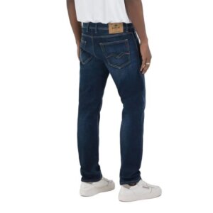 REPLAY JEAN ΑΝΤΡΙΚΟ ΒΑΜΒΑΚΙ ΜΠΛΕ GROVER MA972.000.685702.007 STRAIGHT FIT