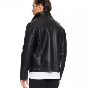 SPLENDID JACKET ΤΕΧΝΟΔΕΡΜΑ ΑΝΔΡΙΚΟ ΜΑΥΡΟ 52-201-043 REGULAR FIT