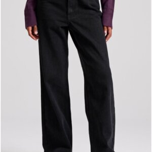 FUNKY BUDDHA JEAN ΓΥΝΑΙΚΕΙΟ ΜΑΥΡΟ FBL010-168-02 STRAIGHT FIT