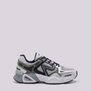 REPLAY ΠΑΠΟΥΤΣΙ SNEAKER ΑΝΤΡΙΚΟ ΓΚΡΙ GMS9Μ.000.C0004T-0028 DESTINY M TONAL