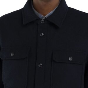 REPLAY JACKET ΜΑΛΛΙΝΟ ΑΝΔΡΙΚΟ ΚΟΝΤΟ ΜΠΛΕ M8428.000.884766.970 REGULAR FIT