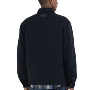 REPLAY JACKET ΜΑΛΛΙΝΟ ΑΝΔΡΙΚΟ ΚΟΝΤΟ ΜΠΛΕ M8428.000.884766.970 REGULAR FIT