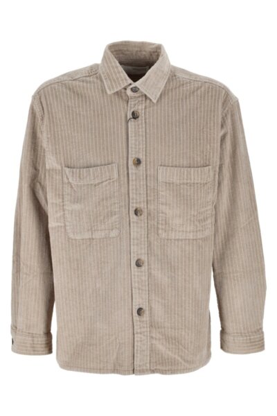 SELECTED ΠΟΥΚΑΜΙΣΟ ΑΝΔΡΙΚΟ OVERSHIRT ΚΟΤΛΕ ΜΠΕΖ 16092026 SLHPEDER-CORDUROY REGULAR FIT