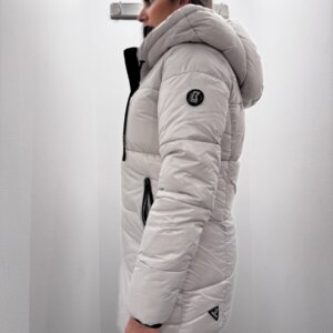 KHUJO JACKET ΓΥΝΑΙΚΕΙΟ MIDI ΛΕΥΚΟ GRANA 1176JK243 REGULAR FIT