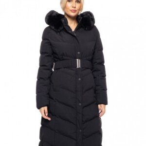 SPLENDID JACKET ΓΥΝΑΙΚΕΙΟ ΜΑΚΡΥ ΜΑΥΡΟ 52-101-010 REGULAR FIT