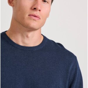 FUNKY BUDDHA ΠΟΥΛΟΒΕΡ ΑΝΔΡΙΚΟ NAVY MEL FBM010-001-09 REGULAR FIT