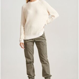 FUNKY BUDDHA ΠΛΕΚΤΟ ΓΥΝΑΙΚΕΙΟ ΣΕΝΙΛ OFF WHITE FBL010-109-09 REGULAR FIT