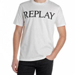 REPLAY T-SHIRT ΑΝΔΡΙΚΟ ΛΕΥΚΟ M3099.000.2660.011 REGULAR FIT