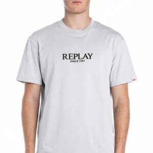 REPLAY T-SHIRT ΑΝΔΡΙΚΟ ΛΕΥΚΟ M3031.000.2660.011 REGULAR FIT