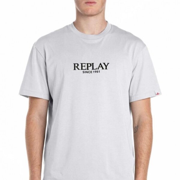 REPLAY T-SHIRT ΑΝΔΡΙΚΟ ΛΕΥΚΟ M3031.000.2660.011 REGULAR FIT