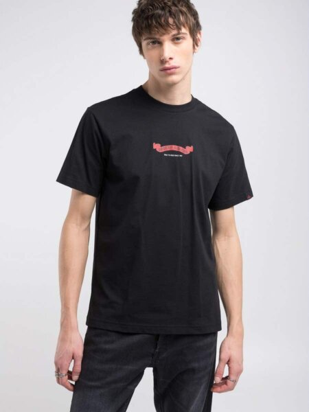 REPLAY T-SHIRT ΜΑΥΡΟ ΑΝΔΡΙΚΟ M3053.000.2660.098 REGULAR FIT