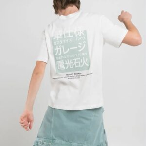 REPLAY T-SHIRT ΑΝΔΡΙΚΟ ΛΕΥΚΟ M3036.000.22662.011 REGULAR FIT