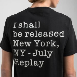 REPLAY T-SHIRT ΑΝΔΡΙΚΟ ΜΑΥΡΟ M3022.000.2660.098 REGULAR FIT