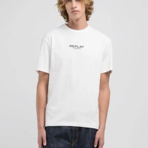 REPLAY T-SHIRT ΑΝΔΡΙΚΟ ΛΕΥΚΟ M3064.000.2660.011 REGULAR FIT