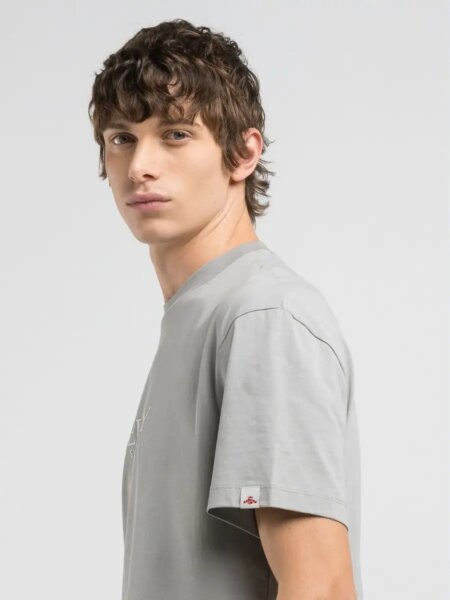 REPLAY T-SHIRT ΑΝΔΡΙΚΟ ΓΚΡΙ M3031.000.2660.214 REGULAR FIT