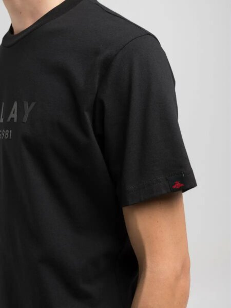 REPLAY T-SHIRT ΑΝΔΡΙΚΟ ΜΑΥΡΟ M3043.000.2660.098 REGULAR FIT
