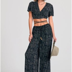 FUNKY BUDDHA CROPPED ΚΡΟΥΑΖΕ ΓΥΝΑΙΚΕΙΟ ΜΑΥΡΟ FBL011-100-17 REGULAR FIT