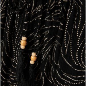 FUNKY BUDDHA ΠΑΝΤΕΛΟΝΑ ΓΥΝΑΙΚΕΙΑ BOHO BLACK FBL011-101-02 LOOSE FIT