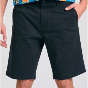 FUNKY BUDDHA ΒΕΡΜΟΥΔΑ ΑΝΔΡΙΚΗ ΜΑΥΡΗ FBM011-001-03 REGULAR FIT