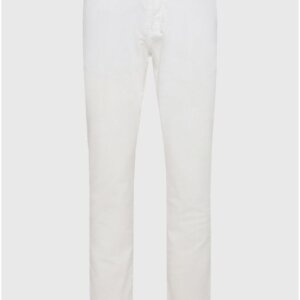 FUNKY BUDDHA ΠΑΝΤΕΛΟΝΙ ΑΝΔΡΙΚΟ ΛΕΥΚΟ FBM011-001-02 REGULAR FIT