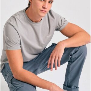 FUNKY BUDDHA CARGO ΑΝΤΡΙΚΟ STEEL GREY FBM011-002-02 REGULAR FIT