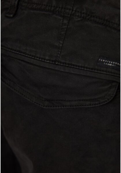 FUNKY BUDDHA CARGO ΑΝΤΡΙΚΟ ΜΑΥΡΟ FBM011-002-02 REGULAR FIT
