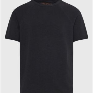 FUNKY BUDDHA T-SHIRT ΑΝΤΡΙΚΟ ΜΑΥΡΟ ΦΛΑΜΑ FBM011-344-04 RELAXED FIT
