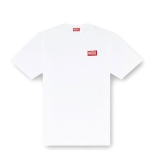 DIESEL T-SHIRT ΑΝΤΡΙΚΟ ΛΕΥΚΟ A14947-0NIAR-100 T-BOXT-LAB LOOSE FIT