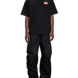 DIESEL T-SHIRT ΑΝΤΡΙΚΟ ΜΑΥΡΟ A14947-0NIAR-9ΧΧ T-BOXT-LAB LOOSE FIT