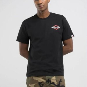 REPLAY T-SHIRT ΑΝΔΡΙΚΟ ΜΑΥΡΟ ΒΑΜΒΑΚΕΡΟ M3062.000.2660.098 REGULAR FIT