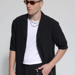 TRESOR ΣΑΚΑΚΙ ΑΝΤΡΙΚΟ ΚΟΝΤΟΜΑΝΙΚΟ ΜΑΥΡΟ 2703-LORO SLIM FIT