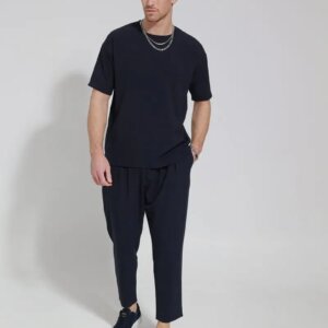 TRESOR ΠΑΝΤΕΛΟΝΙ ΑΝΤΡΙΚΟ ΜΠΛΕ 4393-CARLO REGULAR FIT