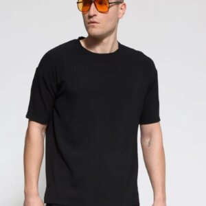 TRESOR T-SHIRT ΑΝΤΡΙΚΟ ΜΑΥΡΟ 207093-CARLO OVERSIZE FIT