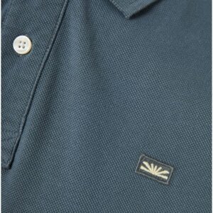 FUNKY BUDDHA POLO ΑΝΔΡΙΚΟ STEEL GREY BLUE FBM011-001-11 REGULAR FIT