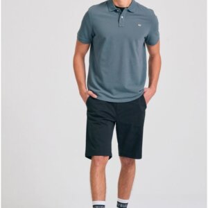FUNKY BUDDHA POLO ΑΝΔΡΙΚΟ STEEL GREY BLUE FBM011-001-11 REGULAR FIT