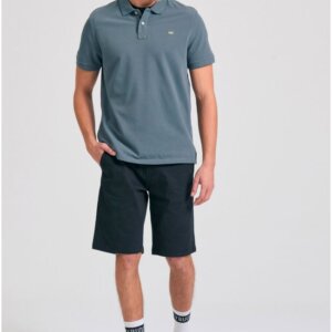 FUNKY BUDDHA POLO ΑΝΔΡΙΚΟ STEEL GREY BLUE FBM011-001-11 REGULAR FIT
